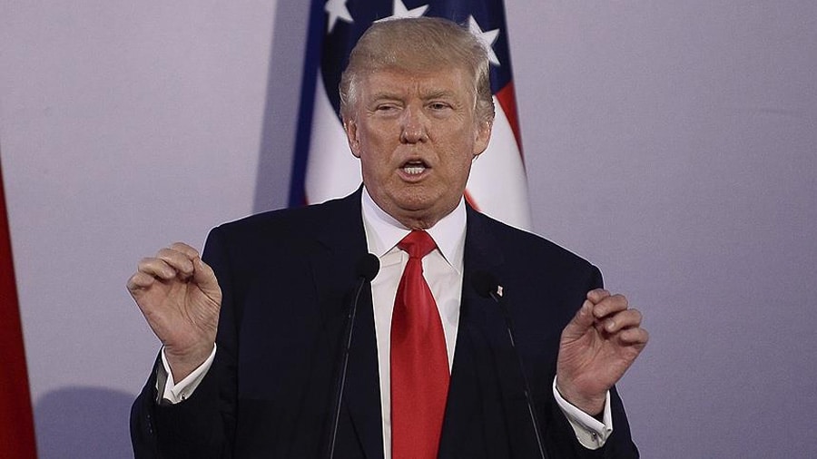 Trump: Rusya ABD se�imlerine kar��t�