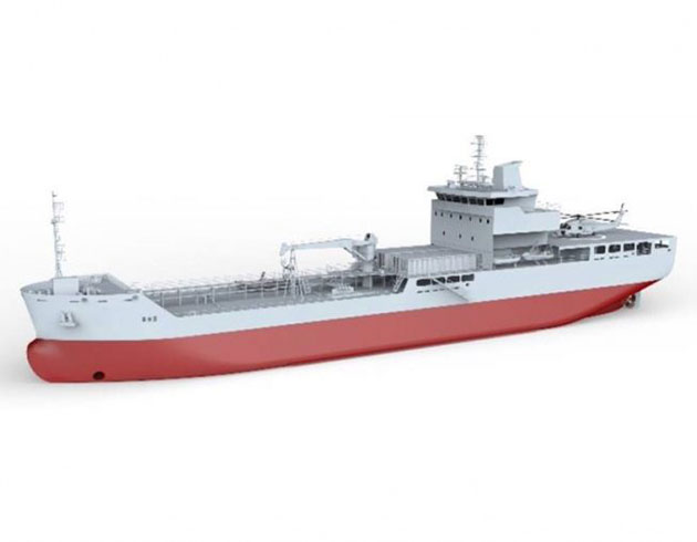 Donanmann ikinci lojistik destek gemisi denizle buluacak