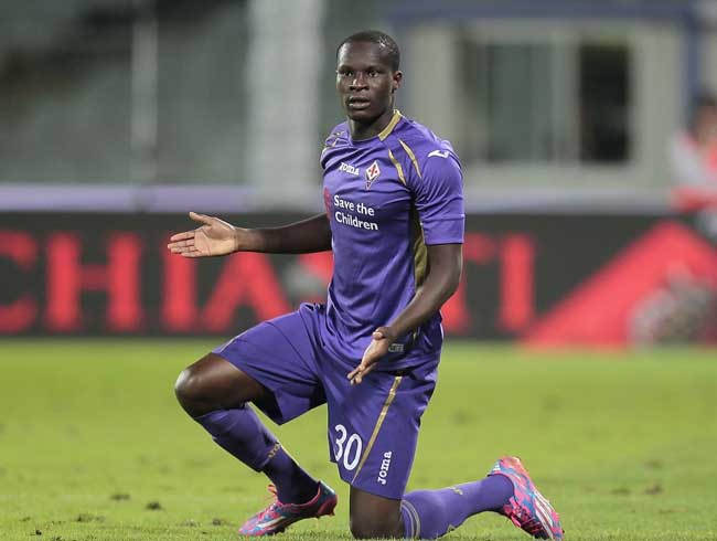 Beikta Fiorentinann golcs Khouma Babacar iin giriimlere balad