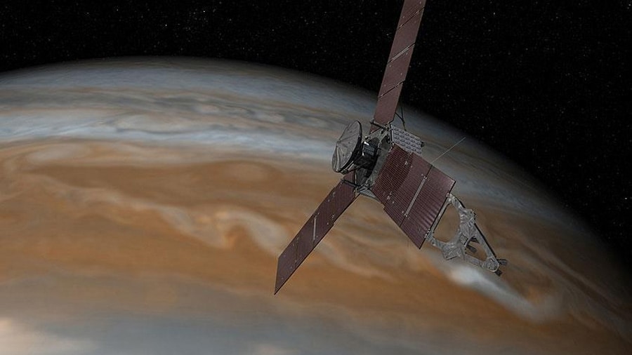 Juno, Jpiter'deki 'sr' iin utu