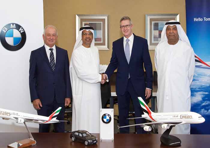 Emirates-BMW ile anla�ma imzalad�