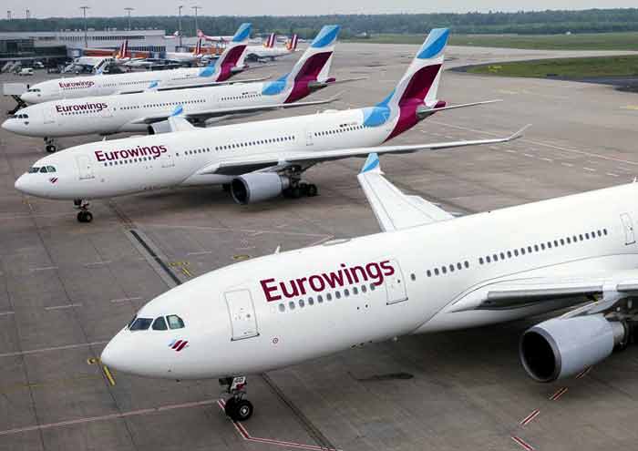 Eurowings Almanya pazarnn lideri
