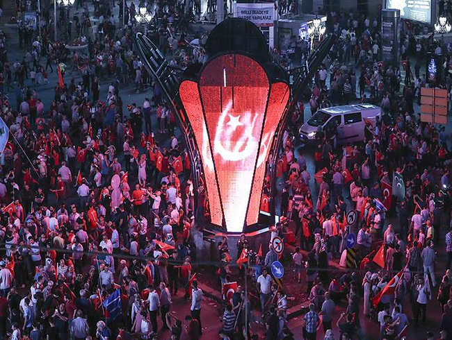 Ankara'daki ''Milli Birlik Yry'' balad
