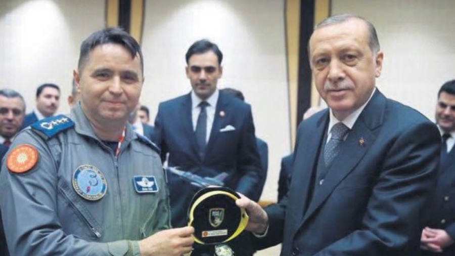 Cumhurbakan Erdoan'n uan koruyan F-16 pilotu Albay Mete Ku