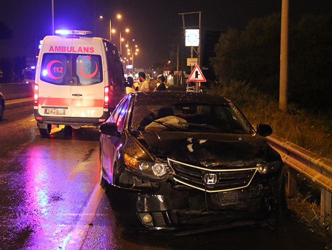 Kocaeli'de trafik kazas: 2'si ocuk, 8 kii yaraland
