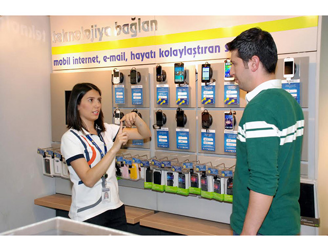 Turkcell Samsun�da i�aret diliyle konu�acak