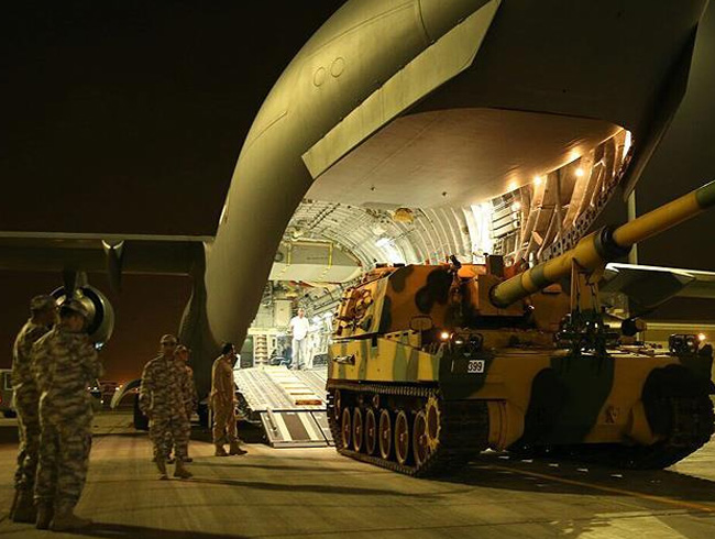 Katar'a 28 ki�ilik top�u bataryas�n�n tamam� g�nderildi