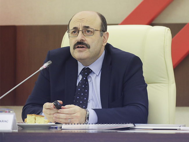 Cumhurbakan Erdoan, YK Bakanlna yeniden Yekta Sara' atad