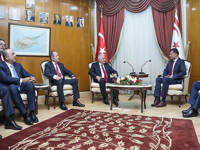 Ba�bakan Y�ld�r�m: Heyet Rum taraf�n�n samimiyetsizli�ini a���a ��kard�