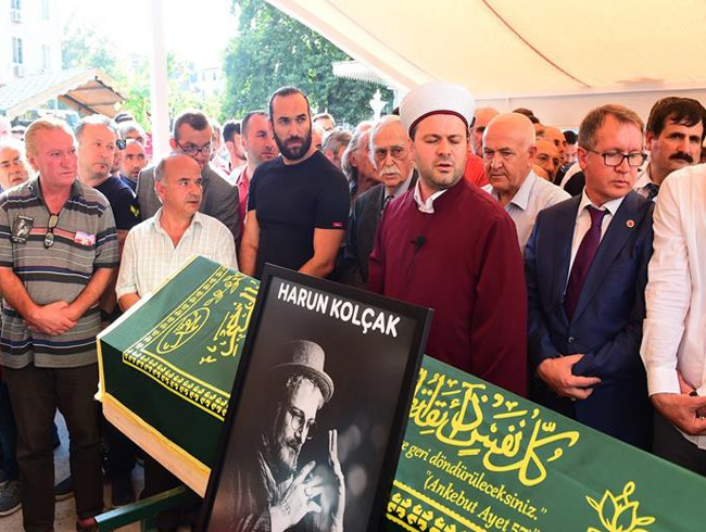 Harun Kolak son yolculuuna uurland