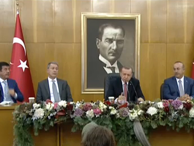 YPG'nin adnn deitirilmesiyle ilgili Cumhurbakan Erdoan: Terr rgt kokartn tayanlar da biliyoruz