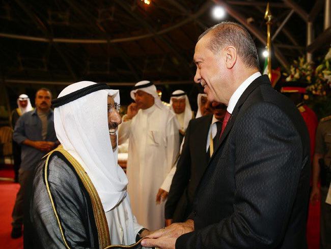 Cumhurbakan Erdoan Kuveyt'e geldi