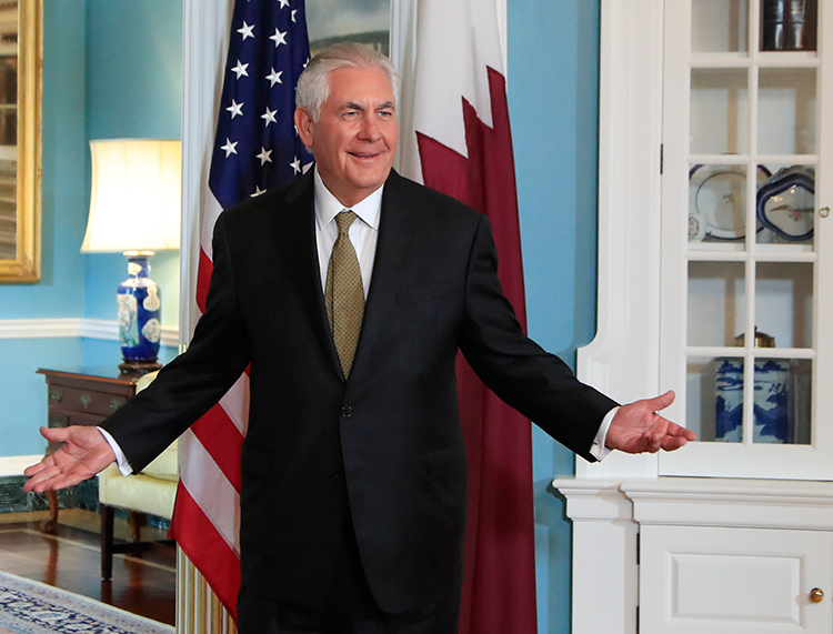 ABD D��i�leri Bakan� Tillerson, istifa edece�i y�n�ndeki iddialar� yalanlad�