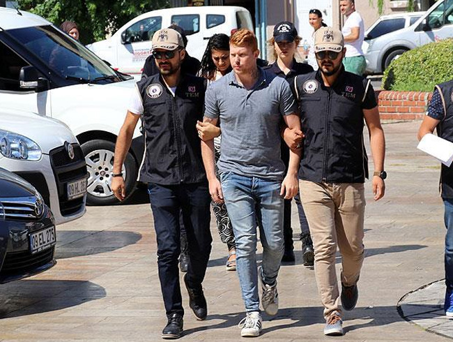 Aydn'da gzaltna alnan ngiltere vatanda PKK/PYD'li terrist tutukland
