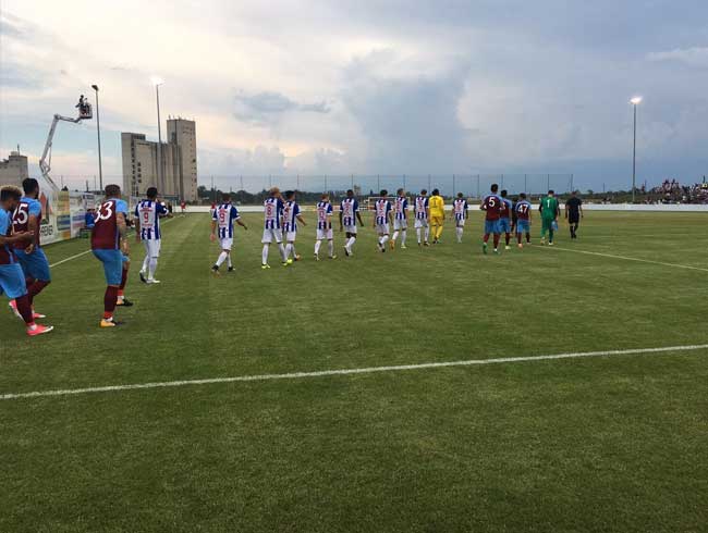 Trabzonspor hazrlk manda Heerenveen ile 0-0 berabere kald