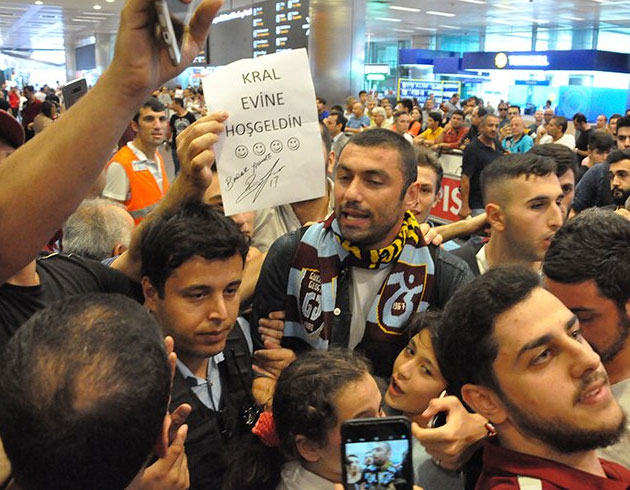 Burak Y�lmaz �stanbul'da