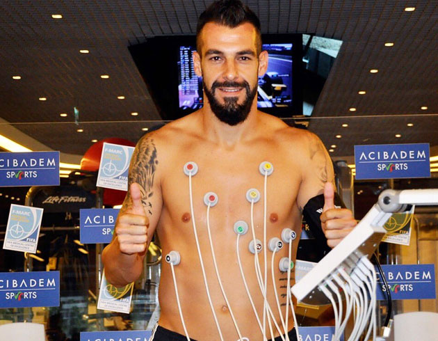 Beikta'n yeni transferi Negredo salk kontrolnden geti