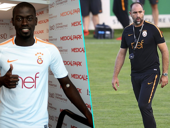 Galatasaray Teknik Direktr Igor Tudor Badou Ndiaye transferi iin ynetime teekkr etti