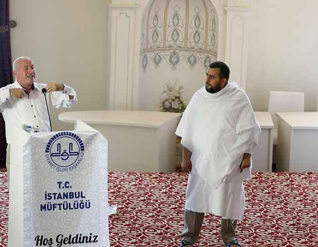 Hac� adaylar�na uygulamal� e�itim