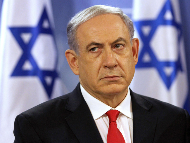 Netanyahu sol kesimi ve bas�n� su�lad�