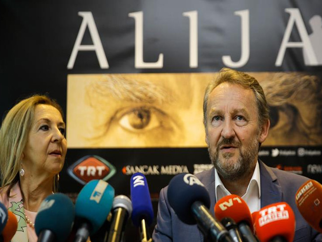 'Alija' dizisi Saraybosna'da tantld