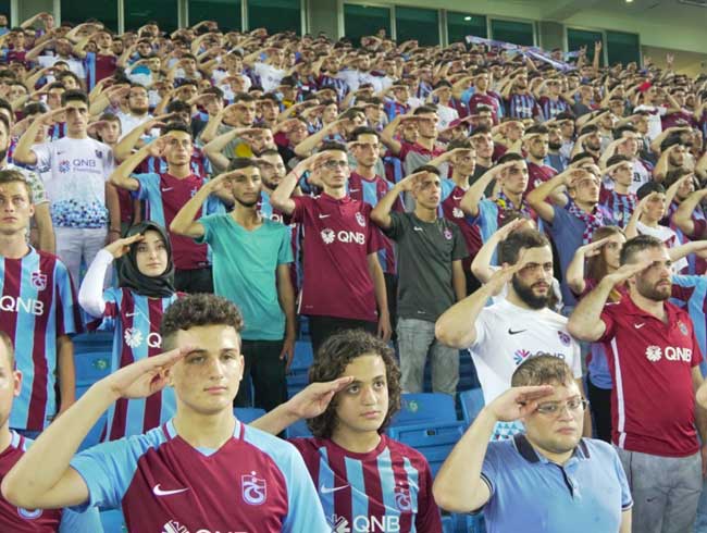 Trabzonspor-Konyaspor ma ncesi ehitlerimiz unutulmad