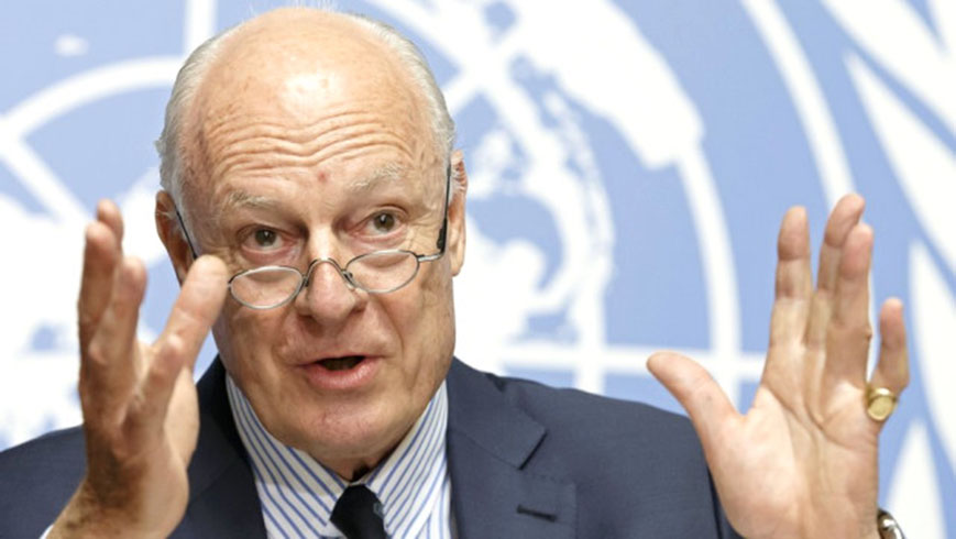 BM zel Temsilcisi Mistura, Cenevre'deki Suriye grmelerinin yeni turunun nmzdeki ay yaplabileceini aklad     