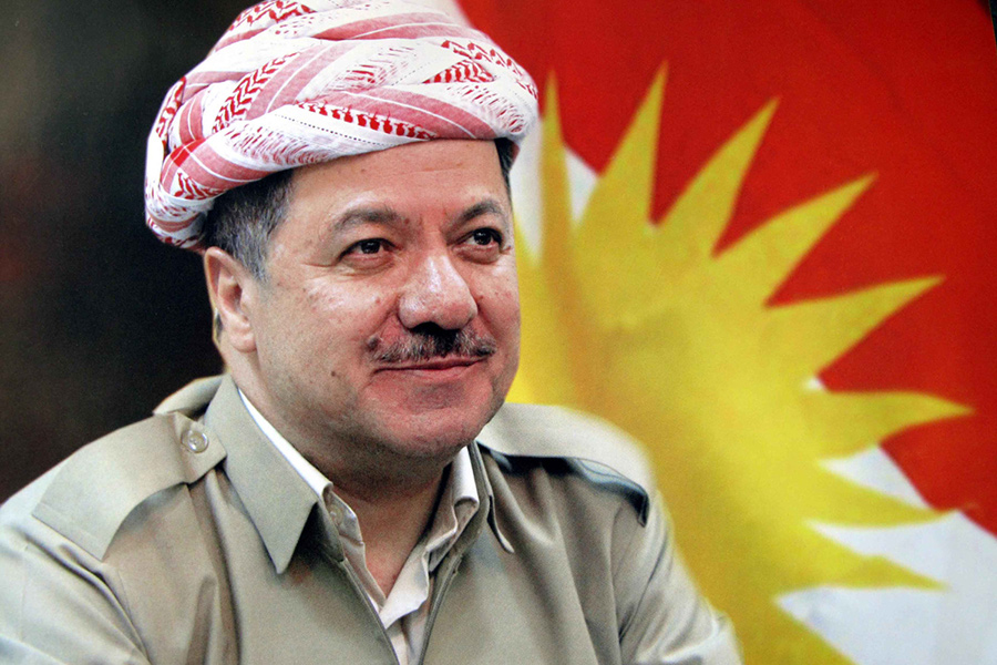 IKBY Bakan Barzani CENTCOM Komutan Votel'i kabul etti
