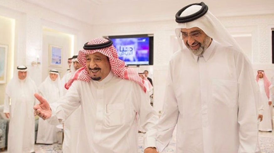 'Suudi Arabistan, az tannm Katar eyhiyle grerek Doha ynetimine bask kuruyor'