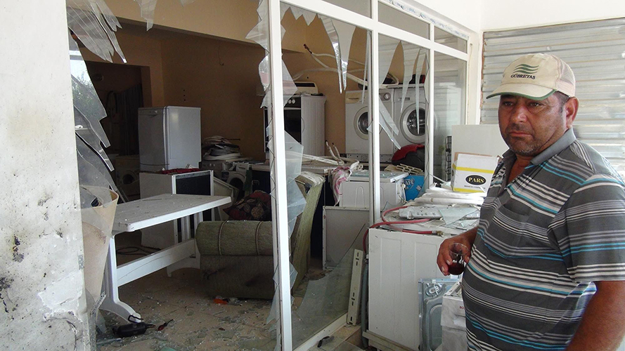 Mersin'de klima servisinde patlama: 3 yaral