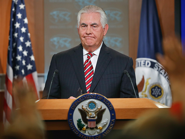 ABD Dileri Bakan Rex Tillerson: ABD ve Pakistan arasnda gven sorunu var