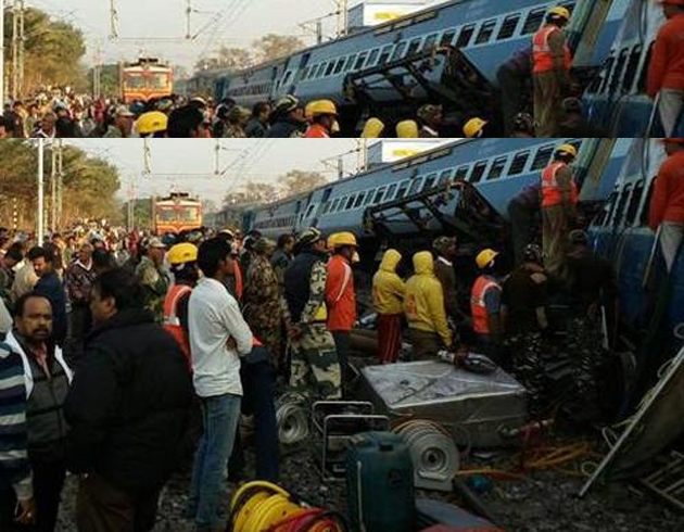 Hindistan'da tren raydan kt: 74 yaral