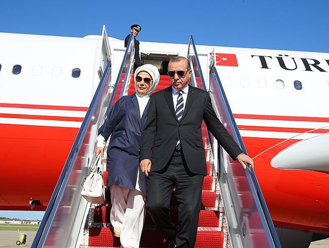 Cumhurbakan Erdoan,  yllk srede, 86 kez yurt d ziyaret gerekletirdi