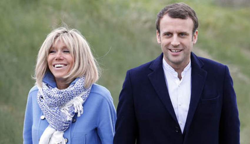 Macron'un makyaj faturas dudak uuklatt
