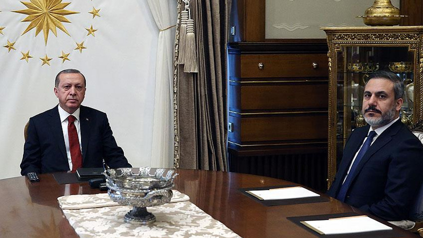 Milli stihbarat Tekilat Cumhurbakan'na baland