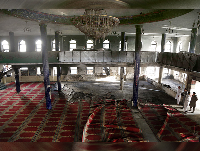 Afganistan'da cami saldrsnda hayatn kaybedenlerin says 28'e ykseldi