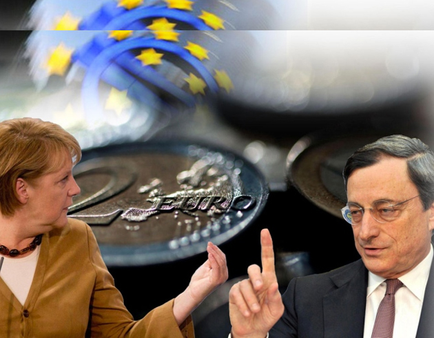 Avrupa Merkez Bankas Bakan Mario Merkele ramen eletirdi