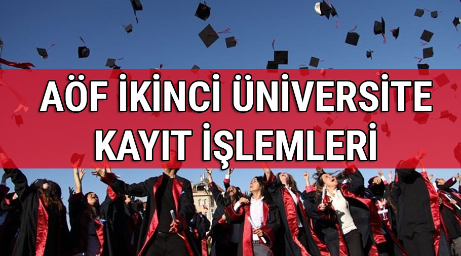İkinci Üniversite kayıtları başladı