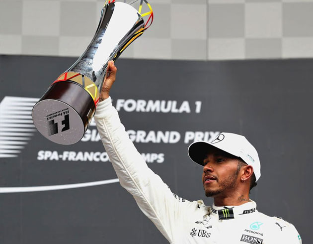 Belika'da kazanan Lewis Hamilton oldu!