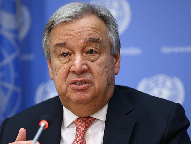 BM Genel Sekreteri Guterres, Kuzey Korenin fze denemesini knad