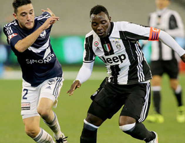 Asamoah Juventus'un Devler Ligi kadrosunda