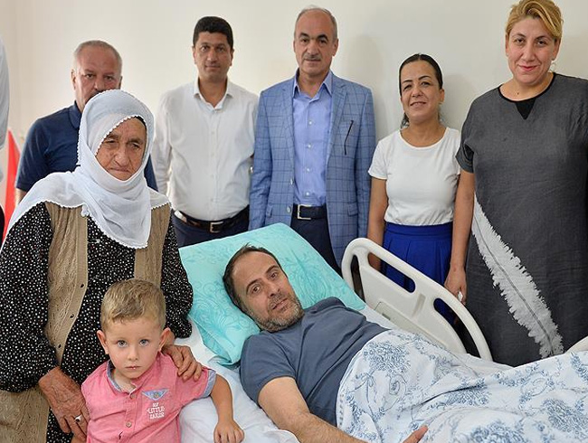 15 Temmuz gazisinin evindeki ilk bayram