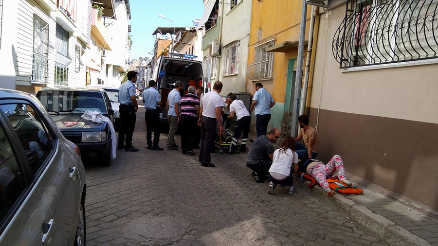 Nazilli'de gazeteci bir kiiyi yaraladktan sonra intihar etti