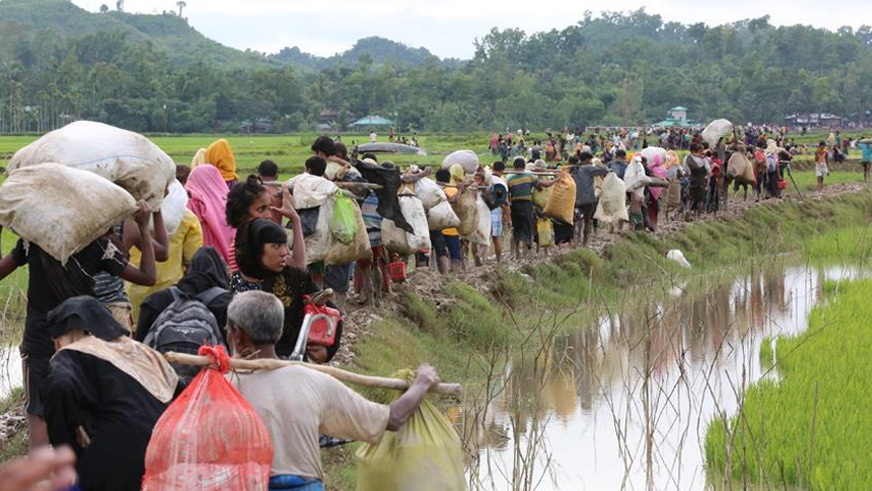 Dnya basn da artk Myanmar'da yaananlara soykrm diyor