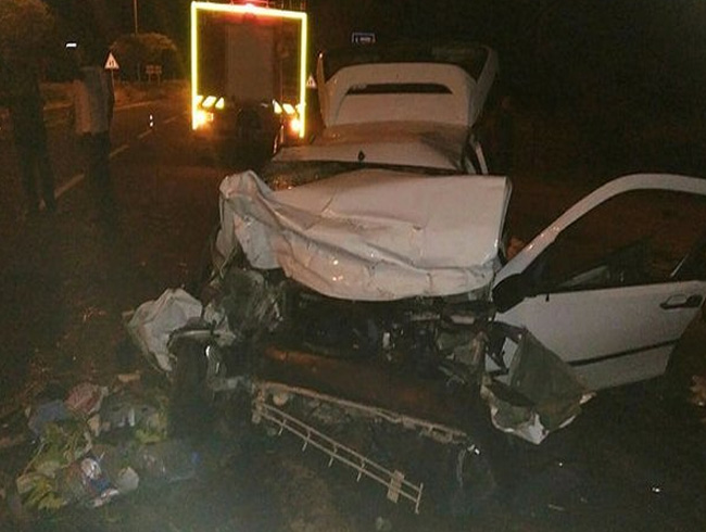 Nevehirde trafik kazas: 2 l, 3 yaral!