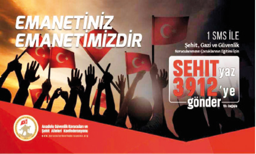 ehit korucu ocuklar iin kampanya 