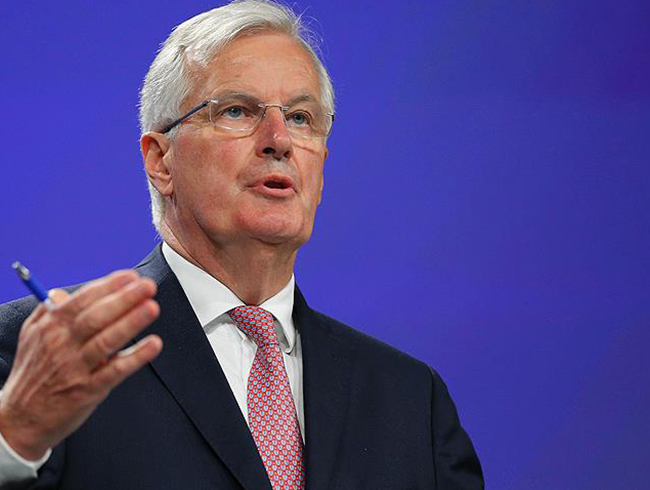 AB Brexit Bamzakerecisi Barnier: ngiltere, deerlendirmelerini yeniden yapmal