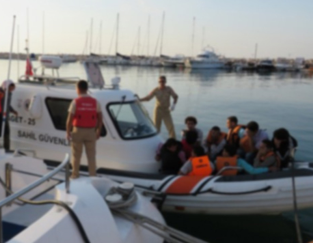 anakkale'de 39 yabanc uyruklu yakaland