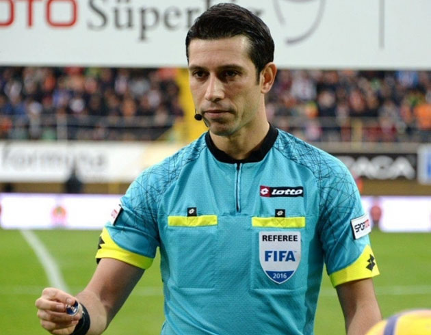 UEFA'dan Ali Palabyk ve Hseyin Gek'e grev