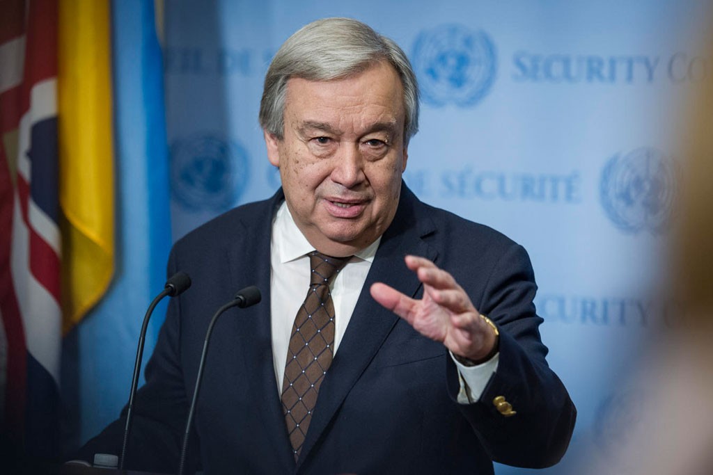 BM Genel Sekreteri Antonio Guterres'den Arakan aklamas